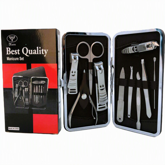 CLEANAIL 10PC YATIN MANICURE SET (12 PCS)