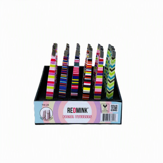 TW28 REDMINK TWEEZER - STRIPE