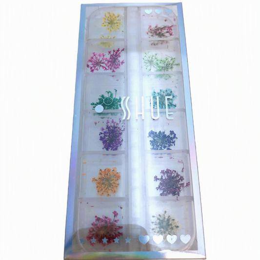 SHUE - 12 GLIDS NAIL DECAL - DRY FLOWER SMALL