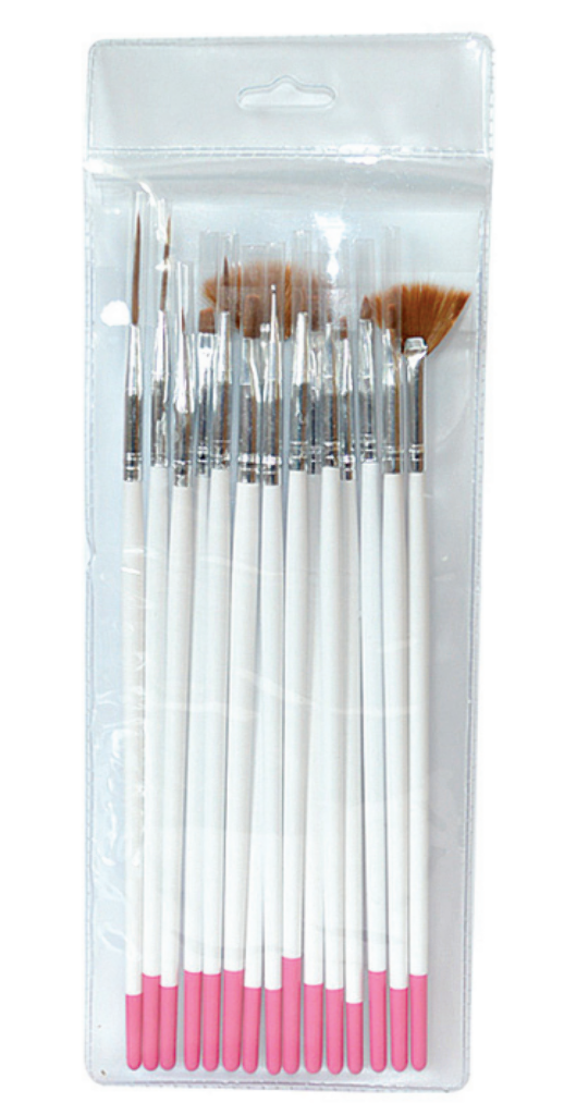 BS1502 CLEANAIL 15PC NAIL ART BRUSH SET