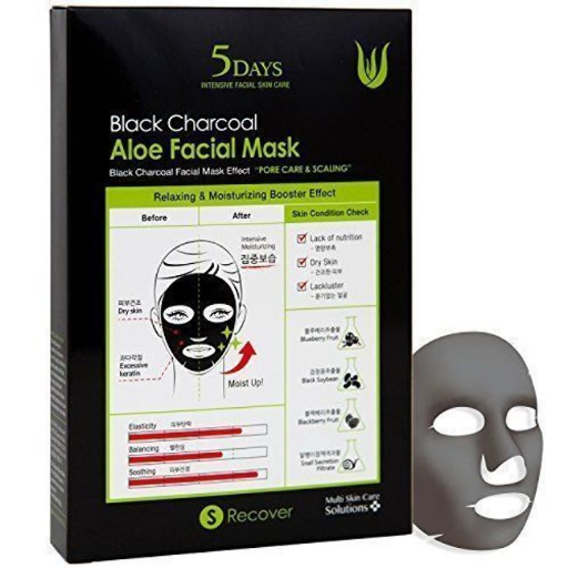 5DAYS BLACK ALOE FACIAL MASK