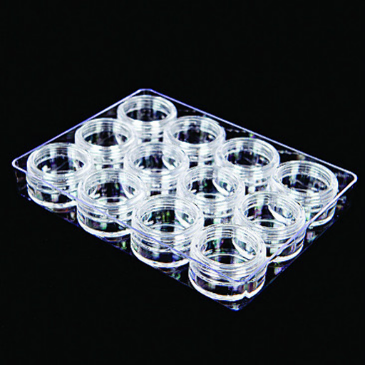 #3046 CLEANAIL 5G NAIL ART JAR SET (12 PCS)