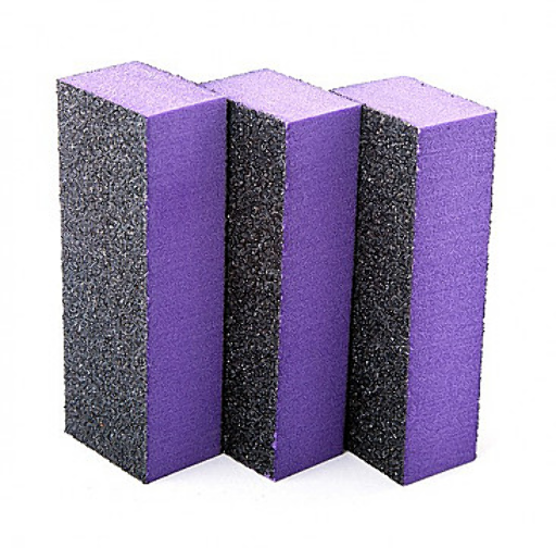 CLEANAIL NAIL BLOCK BUFFER - PURPLE (MEDIUM/COARSE)