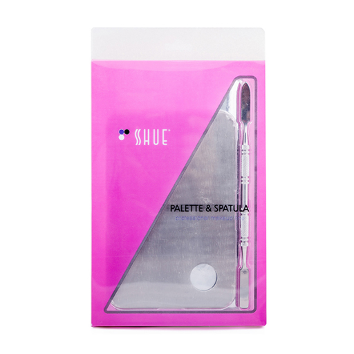 #7007 SHUE MAKEUP PALETTE WITH DOUBLE SIDED SPATULA