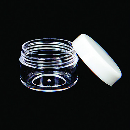 #9003 CLEANAIL 0.5OZ/15G CLEAR JAR WITH WHITE CAP