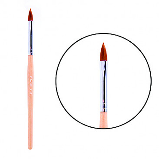 AB8 CLEANAIL OVAL ACRYLIC BRUSH #8