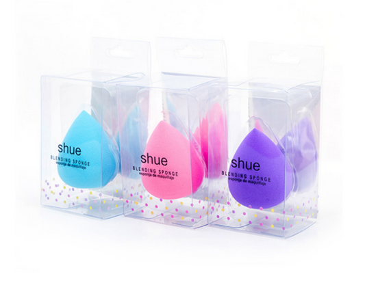 BL6024-1 SHUE BLENDING SPONGE (EGG) - ASSORTED COLOR (12 PCS)