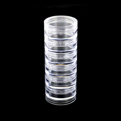 CLEANAIL CLEAR STACKABLE JAR 5G (6 PCS)