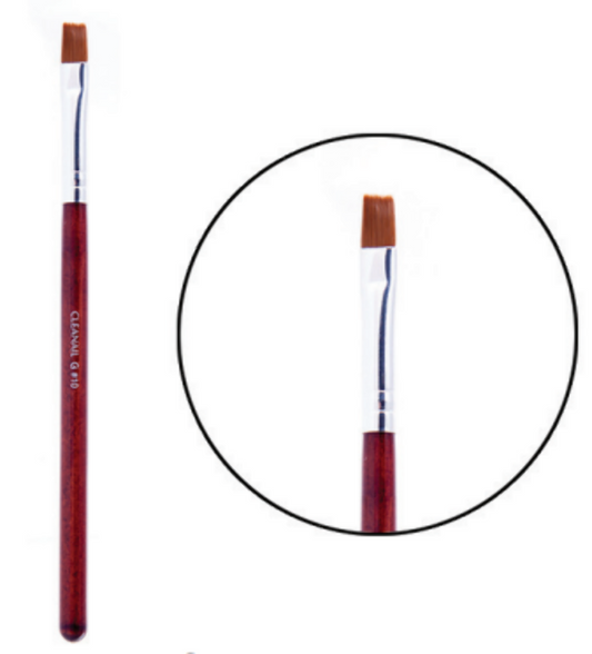 CLEANAIL FLAT GEL BRUSH #10 (12 PCS)