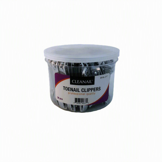 CLEANAIL TOENAIL CLIPPER WITH FILE (36PC/JAR)