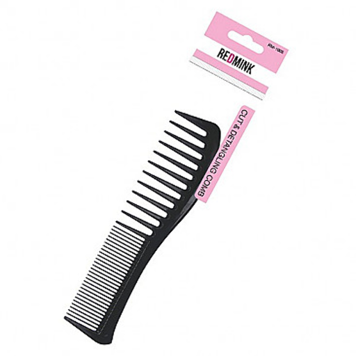 RM1005 REDMINK CUT & DETANGLING COMB - BLACK/WHITE