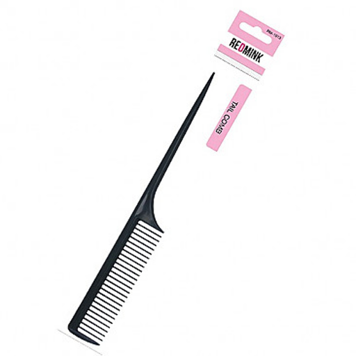 RM1013 REDMINK HEAVY RAT TAIL COMB - BLACK/WHITE