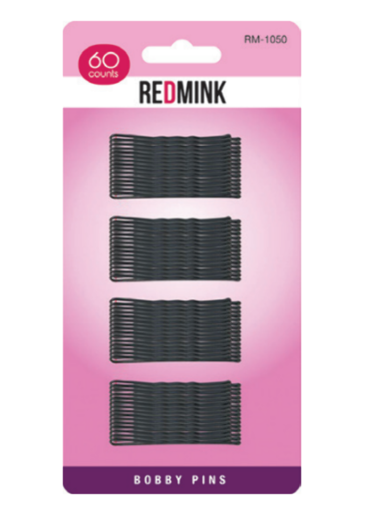 RM1050 REDMINK BOBBY PINS 60CT - BLACK