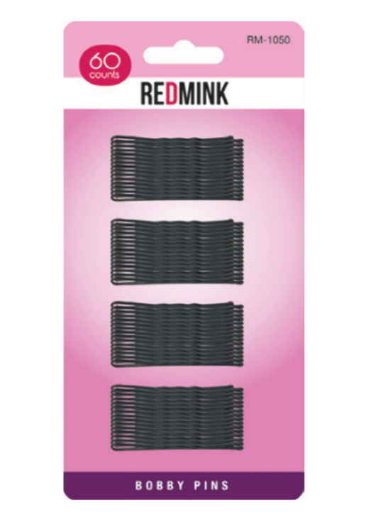 RM1050 REDMINK BOBBY PINS 60CT - BLACK