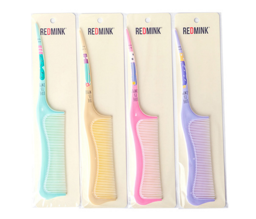 RM2006 REDMINK HAIR COMB CACTUS - ASSORTED COLOR