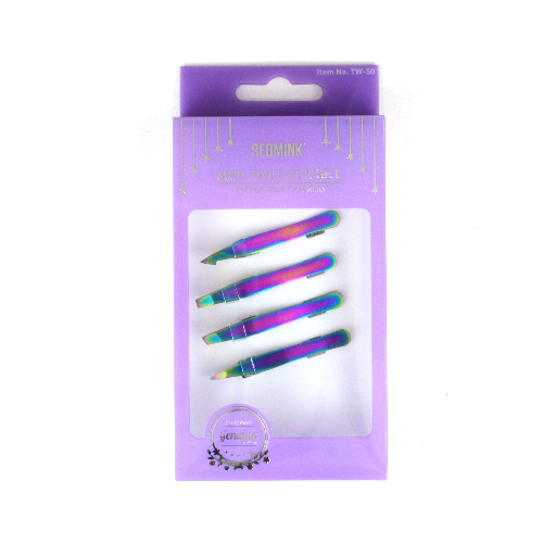 TW50 REDMINK MINI TWEEZERS - CHROME