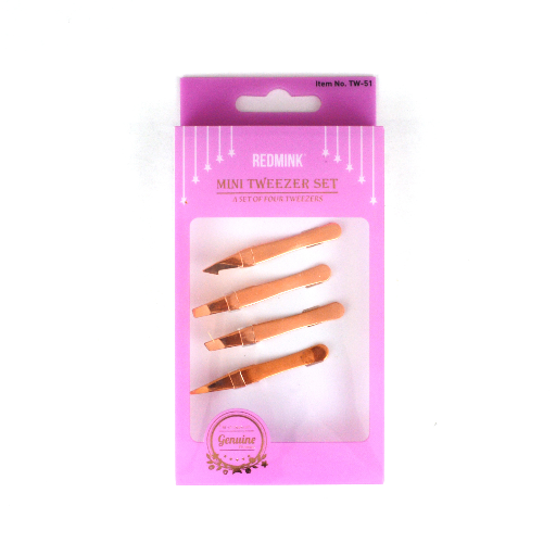 TW51 REDMINK MINI TWEEZERS - ROSE GOLD