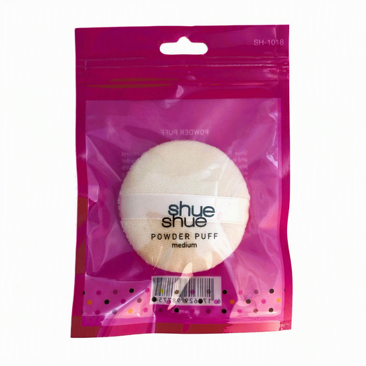 SH1018 SHUE POWDER PUFF MEDIUM (12 PCS/PK)