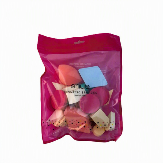 SH1022 SHUE COSMETIC SPONGES - ASSORTMENT (12 PCS/PK)