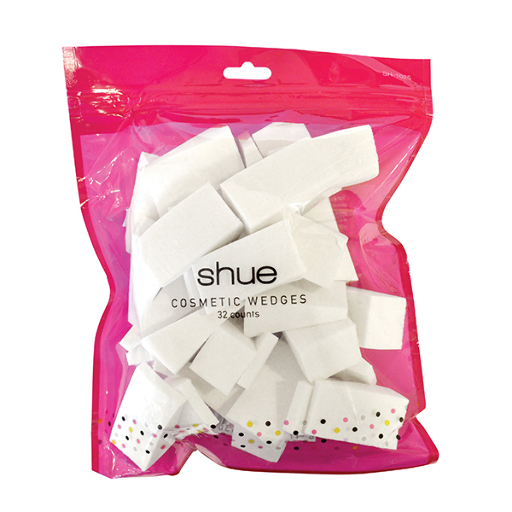 SH1025 SHUE 32CT COSMETIC WEDGE SPONGES (12 PCS/PK)