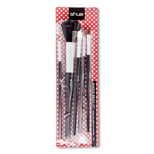 SH2001 SHUE 4CT MAKEUP BRUSH SET