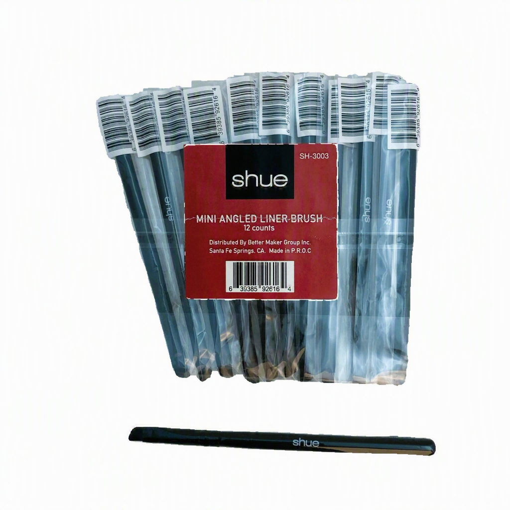 SH3003 SHUE MINI ANGLED LINER BRUSH (12 PCS)