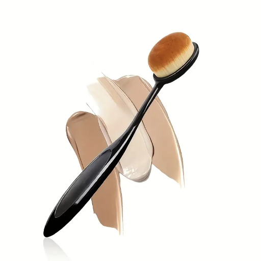 SHUE OVAL BRUSH MEDIUM - CLEAR BOX