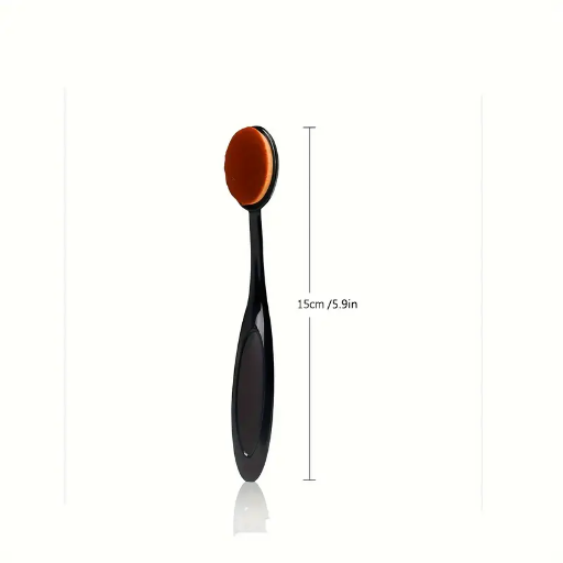 SHUE OVAL BRUSH SMALL - CLEAR BOX
